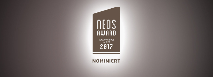 Nominiert für NEOS AWARD 2017